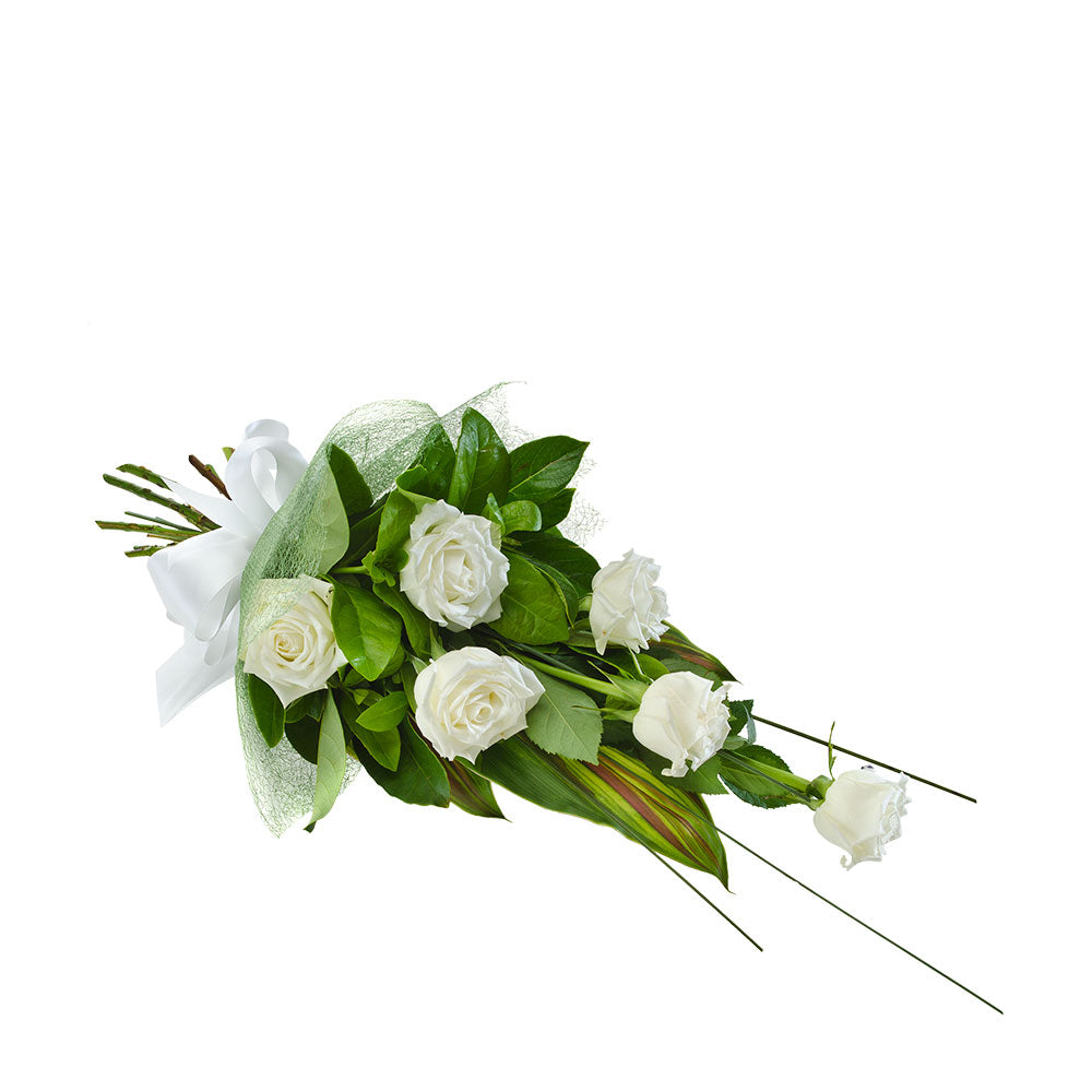 White Roses Bouquet bunch