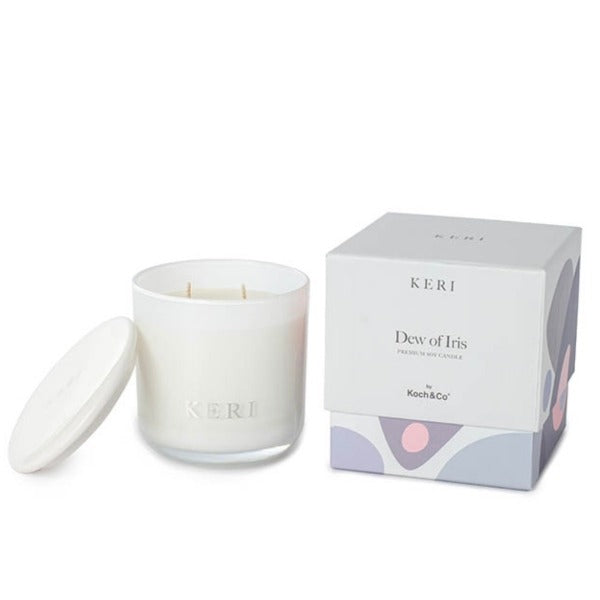 Dew of Iris Luxury Soy Candle Indulgence 390g